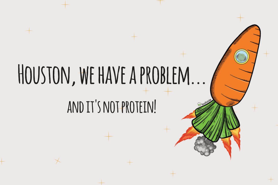 Houston, we have a problem... and it's not protein