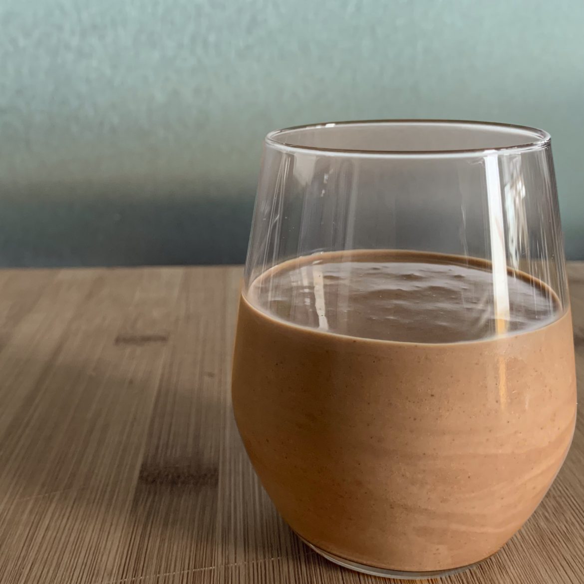 Batido chocolate e caramelo